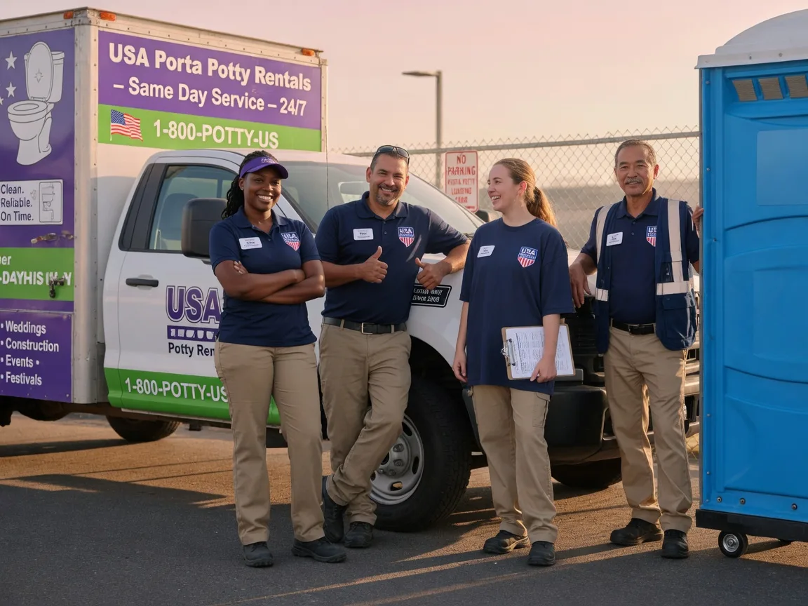 Porta Potty Rental company in Latham, IL